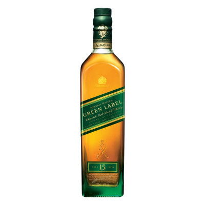 Johnnie Walker Green Label 15 Year Old, 43%, 70cl whisky bottle