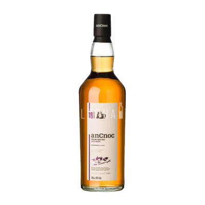 AnCnoc 18 Year Old, Sherry & Bourbon Cask, 46%, 75cl whisky bottle