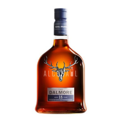 Dalmore 18 Year Old, Bourbon & Sherry Cask, 43%, 70cl whisky bottle