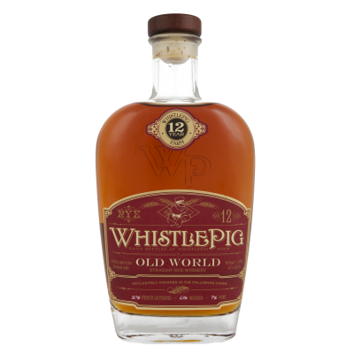 WhistlePig Old World Rye 12 Year Old, Madeira, Sauternes & Port Cask, 43%, 70cl whisky bottle